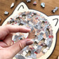 🎁 Vendita natalizia 54% DI SCONTO🎅Puzzle in legno a forma di gatto in colori Morandi, 135 pezzi