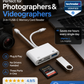 💾🔌 Lettore di schede di memoria USB-C 3-in-1 – SCONTO DEL 50%! Legge schede SD, microSD e CF – plug & play, trasferimento veloce. 🔥📱