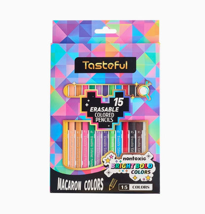 Colora liberamente, cancella subito! Matite colorate cancellabili antiscivolo 50 colori