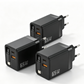 ⚡ Caricabatterie GaN 80W 3 in 1 con Cavo Type-C Retraibile 🔌🎒 - Ricarica Ultra-Veloce PD | USB-C + USB-A | Compatto & Portatile | 4 Colori | 50% DI SCONTO