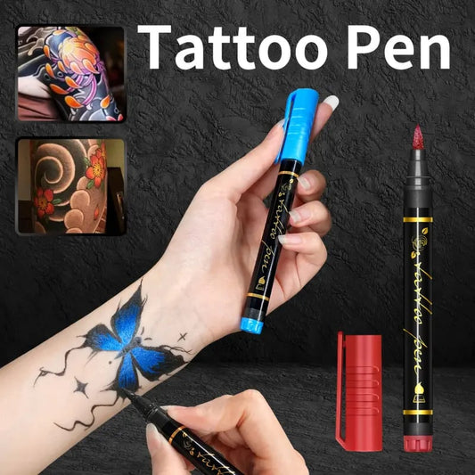 🔥Vendita Calda 50% DI SCONTO🎨Perfetti per Body Art Unica🔥Pennarelli per Tatuaggi Temporanei sulla Pelle