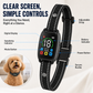 🐾Collare Antiabbaio No-Shock per Cani – Segnale Acustico + Vibrazione, 4 Modalità e 8 Livelli di Sensibilità, Ricaricabile USB, Impermeabile IP67 – Addestramento Delicato e Senza Scosse