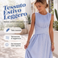 ⏳60% DI SCONTO!!⏰ Abito lungo senza maniche a righe da donna – fascia in vita, stile casual e perfetto per l'estate 🎀👗