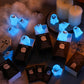 🎃Saldi di Halloween: 50% di sconto👻Mini figurine di fantasmi che si illuminano al buio con confezione