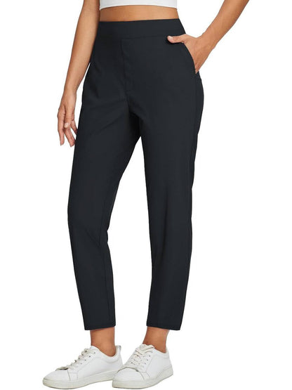 🎉 🔥 OFFERTA LIMITATA – 50% DI SCONTO!🔥 2026 Nuovo arrivo 💕 Pantaloni elasticizzati a vita alta con tasche con cerniera per donna