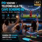 📱➡️🖥️ 50% DI SCONTO! Smettila di strizzare gli occhi! Questo cavo USB-C HDMI 2m con PD trasforma Switch, tablet o telefono in una vera console – gioca e ricarica allo stesso tempo, senza lag!