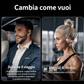 🎧 -55% ! 🗣️ Cuffie Open-Ear Leggere – Bluetooth 5.3 & Microfono Dual-DSP – Riduzione del Rumore & 11h di Autonomia per Chiamate, Passeggiate e Lavoro 🏃