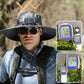 ☀️ Cappello con ventilatori solari e ricarica USB: rimani fresco ovunque tu vada! Perfetto per pesca, trekking, golf e tutte le attività all'aperto!