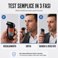 🚗 LIMITED-TIME 50% OFF! Portable Digital Breath Alcohol Tester, Keychain Alcohol Detector with LCD Screen