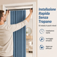 ⏰🔥SCONTO DEL 50% A TEMPO LIMITATO! ⭐Tenda magnetica a fisarmonica per porte, senza foratur