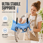 🐾 Letto Pieghevole 2 in 1 per Toelettatura Animali 🛁🔒 - Anti-Graffi & Anti-Morsi | Traspirante | Smontabile | 4 Colori | Versione Aggiornata con Tasche