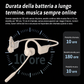 🎧 -55% ! 🗣️ Cuffie Open-Ear Leggere – Bluetooth 5.3 & Microfono Dual-DSP – Riduzione del Rumore & 11h di Autonomia per Chiamate, Passeggiate e Lavoro 🏃