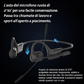 🎧 -55% ! 🗣️ Cuffie Open-Ear Leggere – Bluetooth 5.3 & Microfono Dual-DSP – Riduzione del Rumore & 11h di Autonomia per Chiamate, Passeggiate e Lavoro 🏃