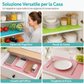 📢📢50% DI SCONTO!! ⏰ Fogli Impermeabili per Frigorifero – Tappetini EVA Antiscivolo, Protezione Igienica per Ripiani, Tagliabili su Misura – 4 Colori 🧊✨