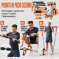 🔥Sconto del 50% a tempo limitato! 💪Indispensabile per gli appassionati di fitness! 🧘🏻‍♀️Allenati con il Pilates a casa! 🏋️‍♀️Kit portatile con barra per Pilates e 6 fasce elastiche