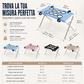 🐾 Letto Pieghevole 2 in 1 per Toelettatura Animali 🛁🔒 - Anti-Graffi & Anti-Morsi | Traspirante | Smontabile | 4 Colori | Versione Aggiornata con Tasche