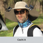 ☀️ Cappello con ventilatori solari e ricarica USB: rimani fresco ovunque tu vada! Perfetto per pesca, trekking, golf e tutte le attività all'aperto!