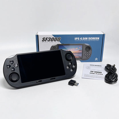 SF3000 – Console portatile con schermo HD da 4,5″ e oltre 20.000 giochi classici | Offerta a tempo: -50%