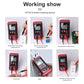 ⚡🔧 Multimetro Digitale Intelligente – Misura Automatica, Rilevamento Tensione Senza Contatto (NCV), CAT II 600V, Certificato CE/RoHS – Display Retroilluminato e Torcia! Perfetto per Casa e Auto! 🛡️✨