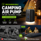 🔋 50% SCONTO – Pompa ad aria con luce LED – ricaricabile – rapida – compatta – pagamento alla consegna – perfetta per camping, spiaggia e outdoor