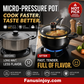 🔥Sconto del 50% per un periodo limitato!🥘Pentola Antiaderente Smaltata a Micro-pressione👨‍🍳Il primo passo per diventare uno chef！