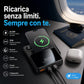 🔋✨Caricabatterie magnetico professionale per viaggiatori e professionisti | 22,5W cablato e 15W wireless | 10.000 mAh | Spedizione rapida💥
