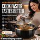 🔥Sconto del 50% per un periodo limitato!🥘Pentola Antiaderente Smaltata a Micro-pressione👨‍🍳Il primo passo per diventare uno chef！