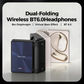 🎉 🔥 Offerta a tempo limitato: 60% di sconto ✨ Cuffie wireless con cancellazione del rumore con Bluetooth 6.0 🥤, durata della batteria estremamente lunga di 145 ore 🥳, certificazione IPX5 per lo sport 🚲