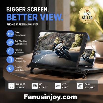 🔥 50% DI SCONTO – OFFERTA LIMITATA!🔥Vivi un'esperienza visiva straordinaria! 🎬Ingranditore Portatile per Schermo di Smartphone