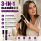 💇‍♀️🔥 57% OFF – Spazzola Lisciante 3-in-1🔥  Senza Fili – liscia, arriccia, districca – USB-C, 4 livelli – capelli perfetti ovunque! ✨