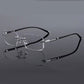 👓 Approfitta subito dello sconto del 50%! 💙🔥Acquistane uno, ricevi il secondo in omaggio🔥Occhiali da lettura con messa a fuoco automatica intelligente｜Filtro luce blu · Comfort per tutto il giorno e visione cristallina