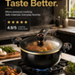 🔥Sconto del 50% per un periodo limitato!🥘Pentola Antiaderente Smaltata a Micro-pressione👨‍🍳Il primo passo per diventare uno chef！