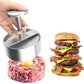 🍔 OFFERTA HOT 50% DI SCONTO! Pressa Manuale per Hamburger – Acciaio Inox 304, Lavabile in Lavastoviglie & Antiaderente ✨