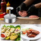 🍔 OFFERTA HOT 50% DI SCONTO! Pressa Manuale per Hamburger – Acciaio Inox 304, Lavabile in Lavastoviglie & Antiaderente ✨