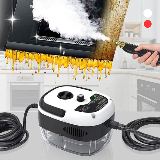 🎁 Spedizione gratuita 🎁 Pulitore a vapore ad alta pressione da 2500W riscaldato a mano