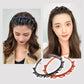 🎁Compra di più, risparmia di più🎁Fascia per capelli intrecciata con mollettone🌸