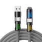Cavo di ricarica 4 in 1 , ricarica super veloce da 240 W con luce RGB, nuovo