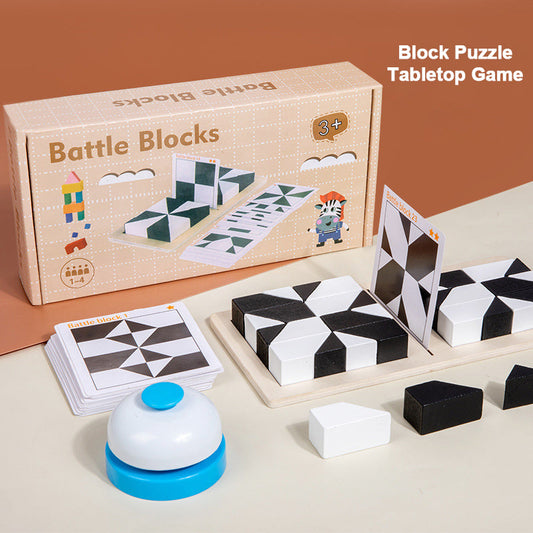 🧩✨60% di sconto! Puzzle con blocchi nascosti: gioco interattivo per genitori e figli per sviluppare l'immaginazione spaziale 👨‍👩‍👧‍👦🎮