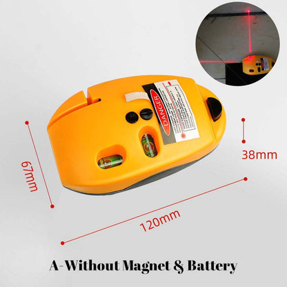 🛒💥 1+1 GRATIS! Livella laser a infrarossi ad angolo retto da 90° – La soluzione compatta per tracciare e allineare con precisione 🔥📐