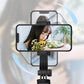 📸🔥Bastone Selfie con Treppiede – Auto-Tracking del Soggetto, Telecomando Bluetooth, Luce LED – Compatibile con Smartphone e Action Cam – Rosa/Nero/Bianco