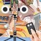 📸🔥Bastone Selfie con Treppiede – Auto-Tracking del Soggetto, Telecomando Bluetooth, Luce LED – Compatibile con Smartphone e Action Cam – Rosa/Nero/Bianco