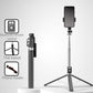 📸🔥Bastone Selfie con Treppiede – Auto-Tracking del Soggetto, Telecomando Bluetooth, Luce LED – Compatibile con Smartphone e Action Cam – Rosa/Nero/Bianco