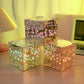 🎁🎄Lampada a Specchio Infinito a Tulipano Fai da Te Magic Cube