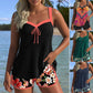 🎉 🔥 50% DI SCONTO – OFFERTA LIMITATA!🔥【S-3XL】🏖️ Set Costume da Bagno Stampato – Top e Pantaloncini 🌊👙