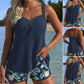 🎉 🔥 50% DI SCONTO – OFFERTA LIMITATA!🔥【S-3XL】🏖️ Set Costume da Bagno Stampato – Top e Pantaloncini 🌊👙
