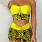👙 [S-2XL]🏖️Summer Vendita calda 50% OFF🔥Costume da bagno a due pezzi stampato da donna