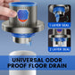 🚫👃 Scarico Anti-Odore Universale – Doppia Guarnizione Silicone e ABS 💧 – Flusso Veloce, Installazione Facile ⚡ – Per Lavatrici, Lavandini e Lavelli 🧺🍽️