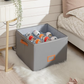 ⏰🔥 OFFERTA LIMITATA 50% DI SCONTO! 👟 Scatola Portascarpe in Tessuto – Pieghevole, Grande Capacità, Anti-Polvere e Traspirante per Armadi e Camere da Letto 🧺✨