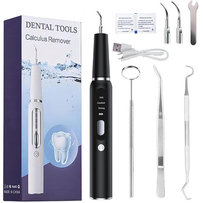 📢📢SCONTO DEL 60%!! ⏰Idropulsore Orale a Ultrasuoni 5-in-1 | Rimuove Tartaro e Placca con 5 Milioni di Vibrazioni/min | 3 Modalità Regolabili, USB-C Ricaricabile, Impermeabile IPX7 – Ideale per Denti Sensibili