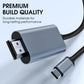 🔌 Adattatore USB-C a HDMI 4K/8K – Tipo-C a HDMI – Lunghezza 0,1 m o 2 m 📏 – Plug and Play ⚡ – Lega di Alluminio e Nucleo in Rame 🛡️ – per Smartphone, Tablet, Laptop, TV, Monitor e Proiettori 📱💻📺